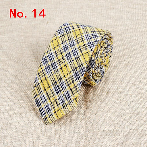 Title 11, Mens cotton check tie for a smart and stylish ...