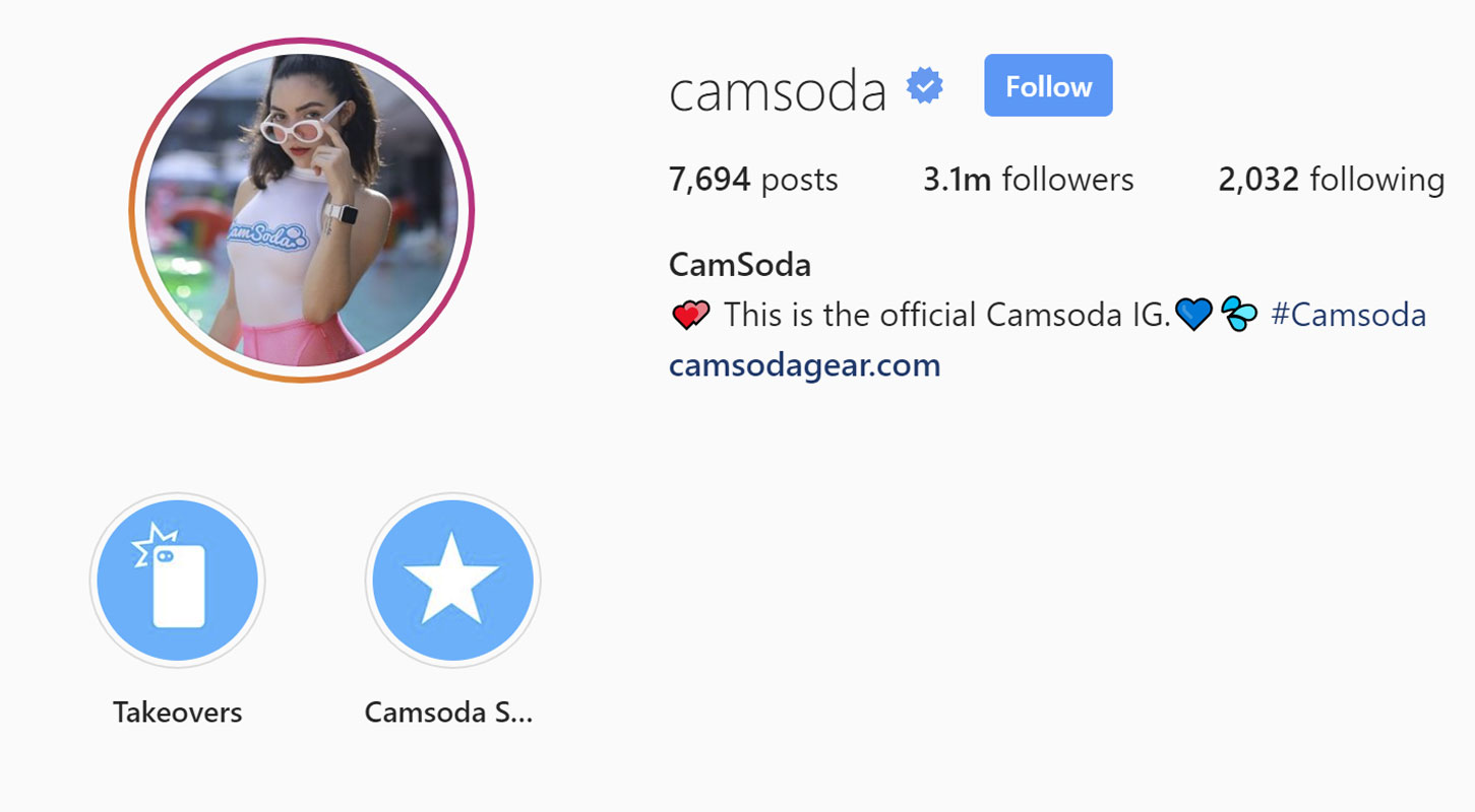 Camsoda Profile