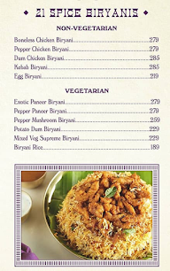 Thalairaj Biryani menu 3