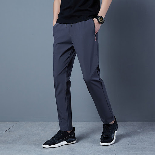 Title 4, New Style Mens Summer Ice Silk Loose Trousers ...