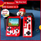 Máy Chơi Game Cầm Tay Mini Chứa 400 Trò Chơi Trong 1 Màn Hình 3.0 Inch Kết Nối Av Tv Có Trò Mario Bomberman Kiểu Retro