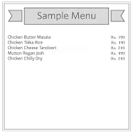 My Tandoor Restaurant menu 1
