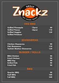 Lassi N Shakes And Znacks menu 4