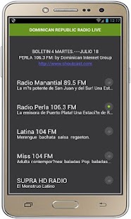 DOMINICAN REPUBLIC RADIO LIVE - náhled