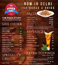 The Pizza Story menu 2