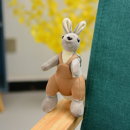 Title 8, Cartoon Cute Strap Kangaroo Plush Pendant Littl...