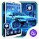 Speedy neon car APUS Launcher theme icon