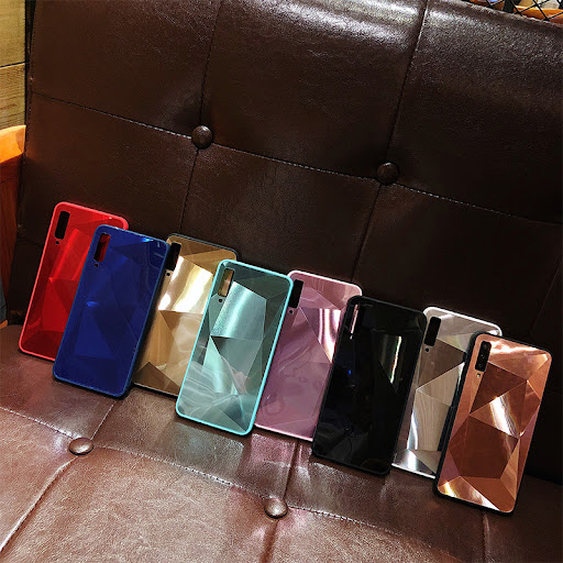 Title 8, Rhombus mirror phone case. Stylish protection w...
