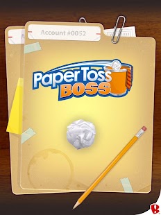 Paper Toss Boss Screenshot