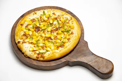 Sweet Corn With Capsicum Pizza