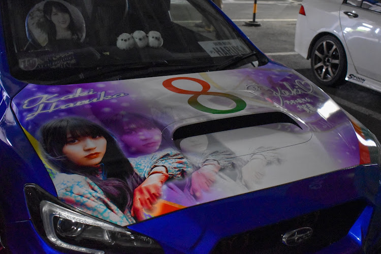 WRX S4の乃木坂46 10周年ライブ・りーちゃんに関するカスタム事例の投稿画像4枚目