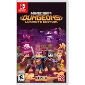 [Mã 99Elha Giảm 7% Đơn 300K] Băng Game Nintendo Switch Minecraft Dungeons Ultimate Edition