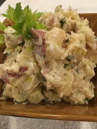 Bonnie's Lemon Pepperoncini Potato Salad.   Enjoy!