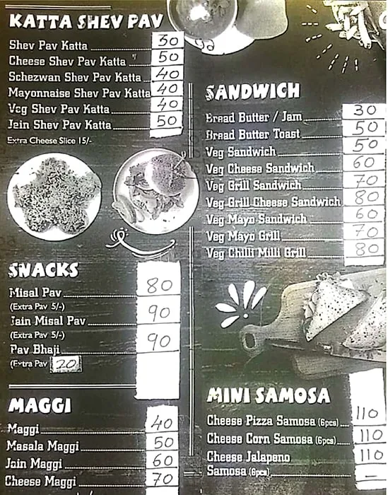 Sai Cafe Katta menu 