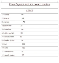 Friends Juice & Ice Cream Parlour menu 5
