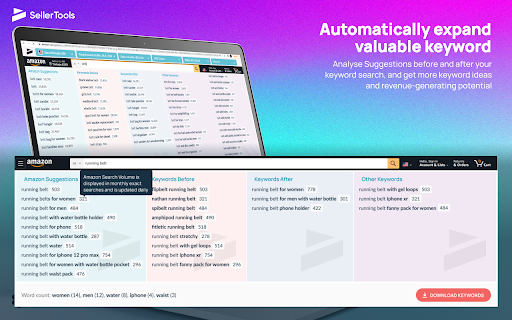 SellerTools Amazon Product & Keyword Research