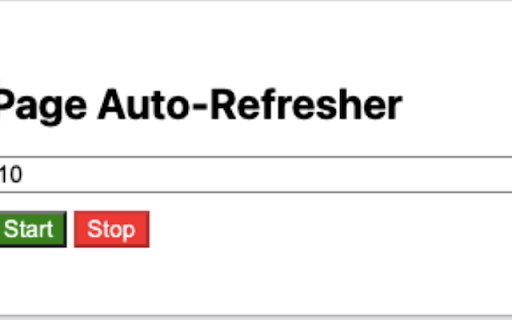 Page Auto-Refresher