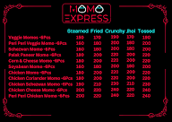 Krishna Momos Express menu 1