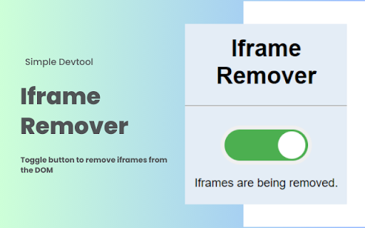 Iframe Remover