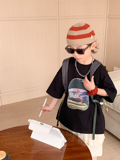 Title 5, Boys T-shirt Summer New Childrens Fashionable...