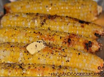 Most Amazing Oven Roasted Corn