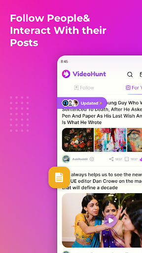 Screenshot VideoHunt: Videos For All