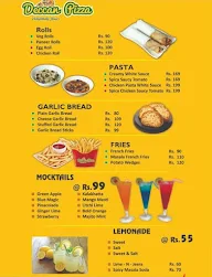 Deccan Pizza menu 2