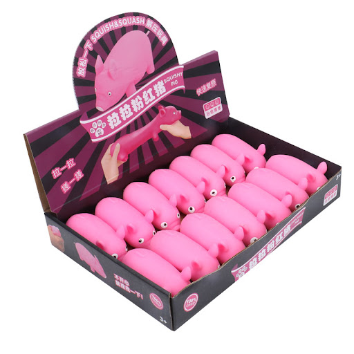 Title 4, Unzip The Lala Pig Toy. Creative vent toy for k...