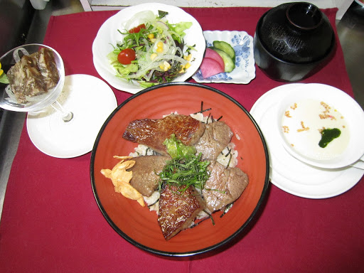 ステーキ丼コース