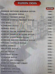 Shree Ganesha Dosa menu 5