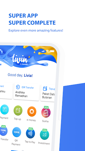 Screenshot Livin' by Mandiri