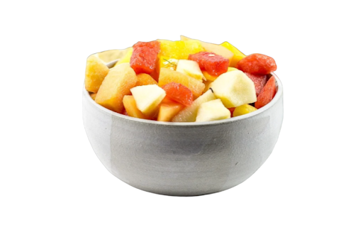 Detoxifying Watermelon Banana Pineapple, Apple And Papaya Fruit Bowl