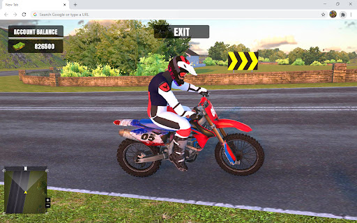 Motocross Driving Simulator Game