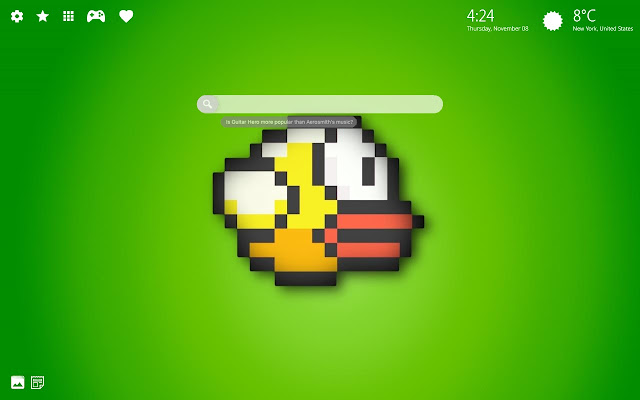 Flappy Bird Game Wallpaper & Background Theme