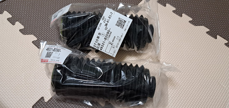 ミライースの簡単整備・DIY・バンプラバーに関するカスタム事例の投稿画像1枚目