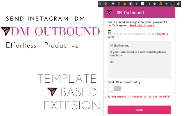 Instagram dm outbound Preview image 0