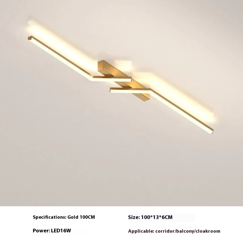 Nordic Ceiling Light Luxury for Cloakroom Aisle. Simple modern corridor lighting, creative design for bedroom and hallwa