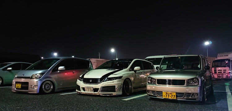 オデッセイのエムズガレージ・三木SA軽自動車ミーティング・KOSサイコー.+:｡ ヾ(◎´∀｀◎)ﾉ ｡:+.に関するカスタム事例の投稿画像4枚目