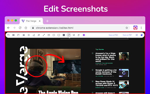 Screen capture and recorder - Screenshot Tool