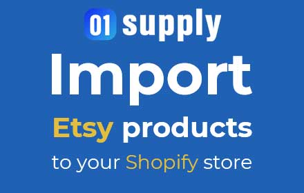 01supply | Import Etsy products to Shopify Preview image 0