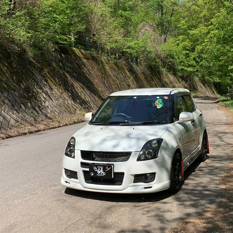 スイフトスポーツの峠備忘録・ドライブ・長野県上田市・原峠に関するカスタム事例の投稿画像1枚目