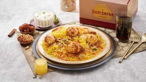 Egg Masala Dum Biryani (Serves 1-2)