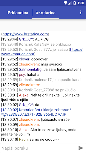 Krstarica bih pricaonica CHAT PRIČAONICA