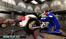 Police Moto Mechanic Workshopのおすすめ画像1