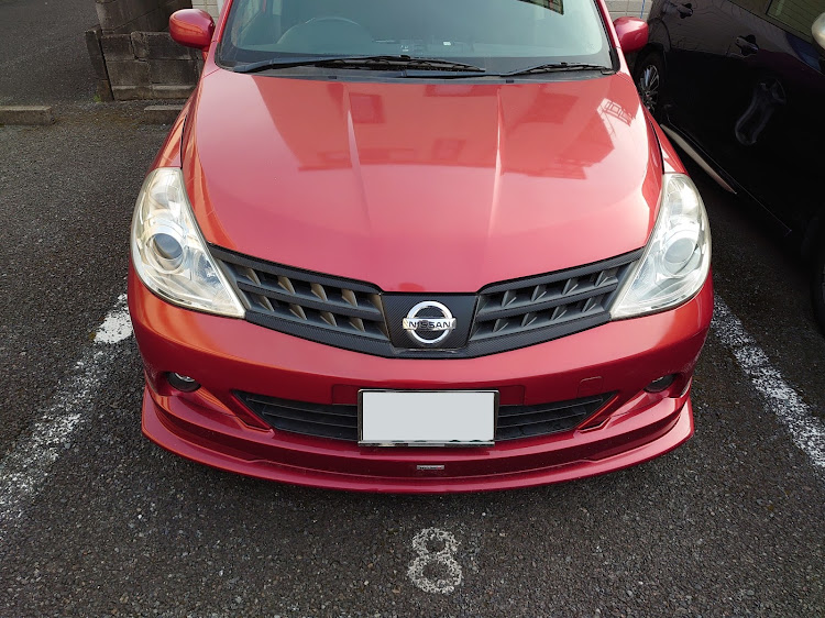 ティーダの3月もよろしくお願いします・花粉まみれ・車検から帰って来た・車検通したのは2台目に関するカスタム事例の投稿画像1枚目