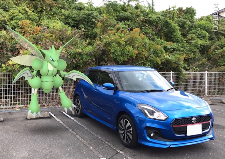 スイフトのスイフトRS・ドライブ・DIY・ポケモンGO・Let's GO！ ストライクに関するカスタム事例の投稿画像3枚目