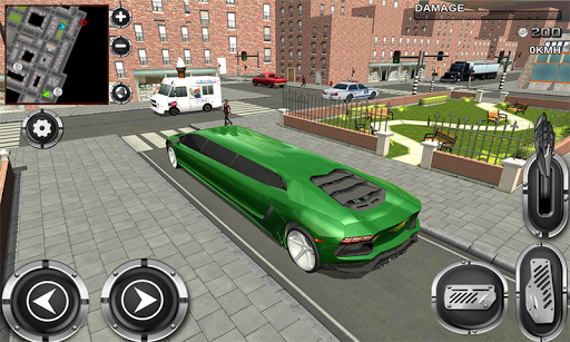 Urban City Limo Legend 3D