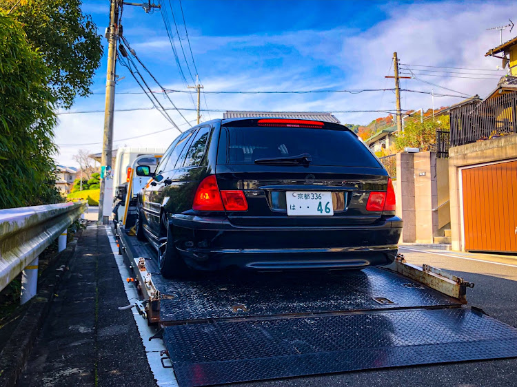 3シリーズ ツーリングのBMW・E46・お別れ・今までありがとうに関するカスタム事例の投稿画像1枚目
