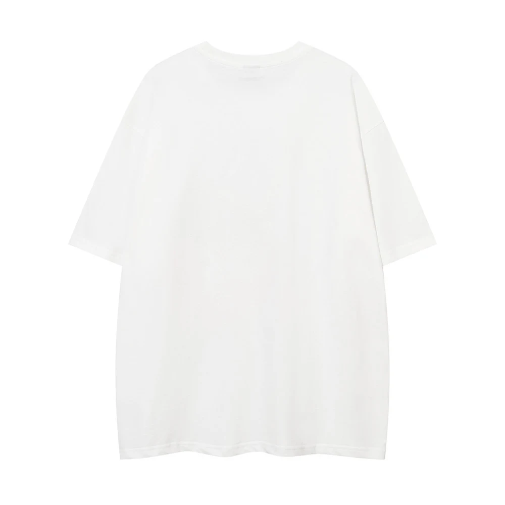 Title 5, Heren Zomer T-shirt Korte Mouw Losse Pasvorm Vo...
