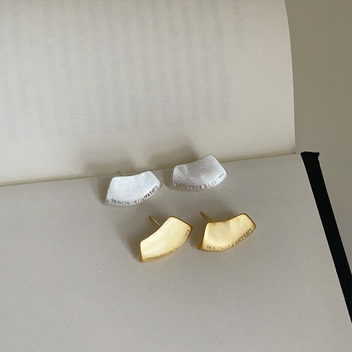 Title 1, Brushed Stud Earrings Womens Unique Fashion Ev...